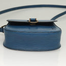 LOUIS VUITTON Epi Saint Cloud PM Shoulder Bag Blue M52195 LV Auth ep9356-5