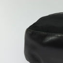 PRADA Shoulder Bag Nylon Plastic Black Silver Auth ep9367-10