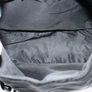 PRADA Shoulder Bag Nylon Plastic Black Silver Auth ep9367-15