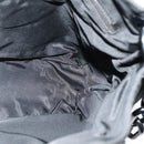 PRADA Shoulder Bag Nylon Plastic Black Silver Auth ep9367-16