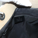 GUCCI Bamboo Hand Bag Canvas Beige 002 1010 2404 Auth ep9368-18