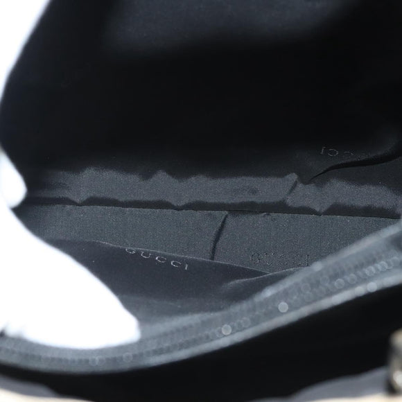 GUCCI Bamboo Hand Bag Canvas Beige 002 1010 2404 Auth ep9368