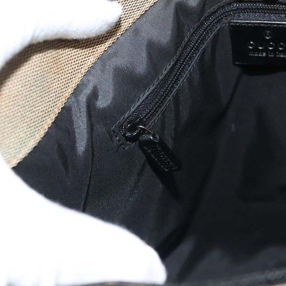 GUCCI Bamboo Hand Bag Canvas Beige 002 1010 2404 Auth ep9368