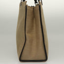 GUCCI Bamboo Hand Bag Canvas Beige 002 1010 2404 Auth ep9368-4