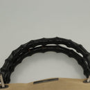 GUCCI Bamboo Hand Bag Canvas Beige 002 1010 2404 Auth ep9368-8