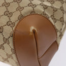 GUCCI GG Canvas Web Sherry Line Shoulder Bag Beige Silver 308930 Auth ep9380-10