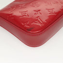 LOUIS VUITTON Vernis Pochette Accessoires Pomme D'amour M91577 LV Auth ep9386-16