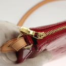 LOUIS VUITTON Vernis Pochette Accessoires Pomme D'amour M91577 LV Auth ep9386-17