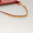 LOUIS VUITTON Vernis Pochette Accessoires Pomme D'amour M91577 LV Auth ep9386-7