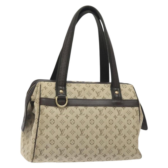 LOUIS VUITTON Monogram Mini Josephine PM Hand Bag Khaki M92215 LV Auth ep9387