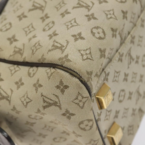 LOUIS VUITTON Monogram Mini Josephine PM Hand Bag Khaki M92215 LV Auth ep9387