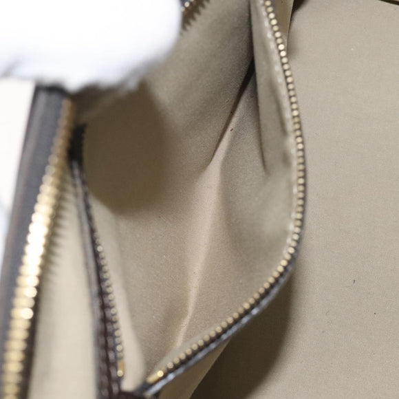 LOUIS VUITTON Monogram Mini Josephine PM Hand Bag Khaki M92215 LV Auth ep9387