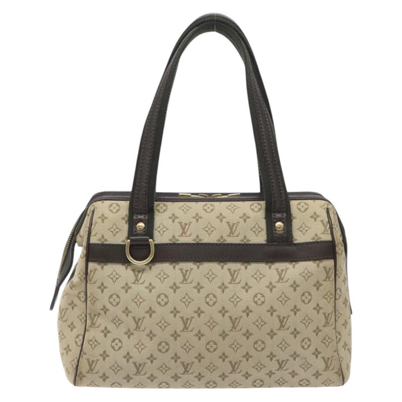 LOUIS VUITTON Monogram Mini Josephine PM Hand Bag Khaki M92215 LV Auth ep9387
