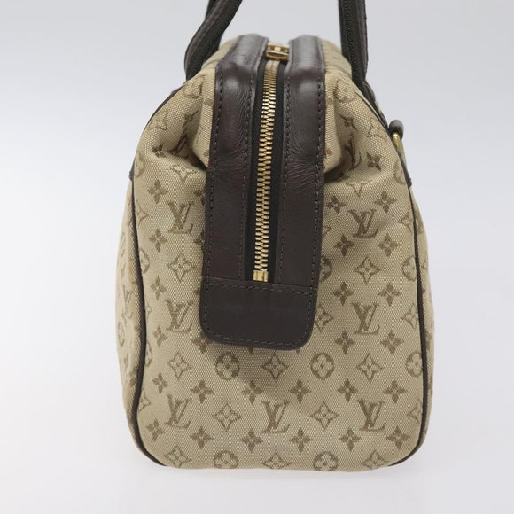 LOUIS VUITTON Monogram Mini Josephine PM Hand Bag Khaki M92215 LV Auth ep9387
