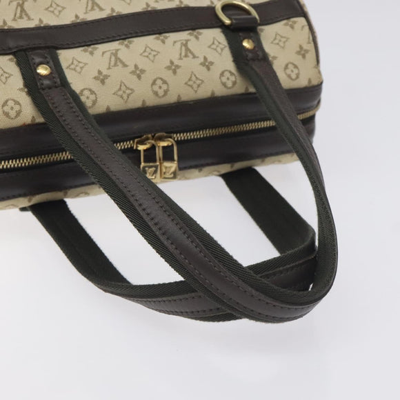 LOUIS VUITTON Monogram Mini Josephine PM Hand Bag Khaki M92215 LV Auth ep9387
