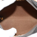 Christian Dior Honeycomb Canvas Shoulder Bag PVC Leather Black Auth ep9393-12