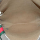 GUCCI GG Supreme Web Sherry Line Tote Bag PVC Beige Auth ep9399-16