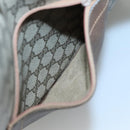 GUCCI GG Supreme Web Sherry Line Tote Bag PVC Beige Auth ep9399-19