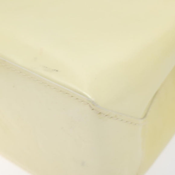 LOUIS VUITTON Monogram Vernis Reade PM Hand Bag Perle M91336 LV Auth ep9403