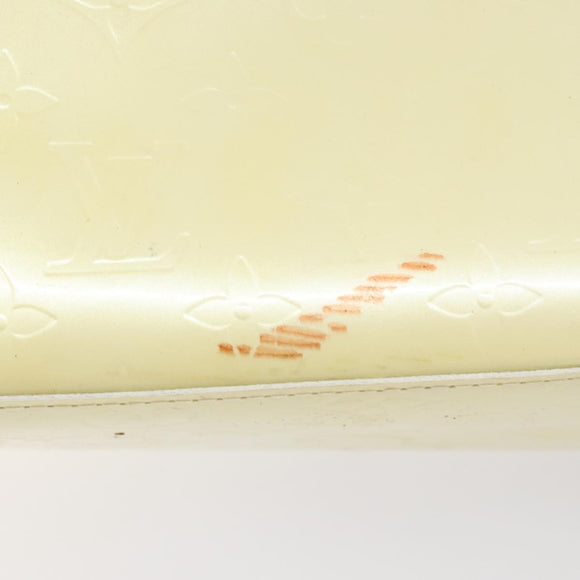 LOUIS VUITTON Monogram Vernis Reade PM Hand Bag Perle M91336 LV Auth ep9403