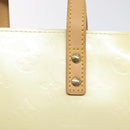 LOUIS VUITTON Monogram Vernis Reade PM Hand Bag Perle M91336 LV Auth ep9403-17