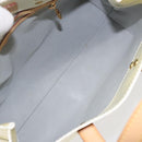 LOUIS VUITTON Monogram Vernis Reade PM Hand Bag Perle M91336 LV Auth ep9403-11