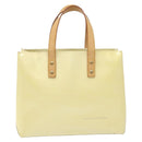 LOUIS VUITTON Monogram Vernis Reade PM Hand Bag Perle M91336 LV Auth ep9403-13
