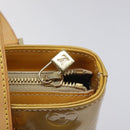 LOUIS VUITTON Monogram Vernis Houston Hand Bag Beige M91004 LV Auth ep9404-10