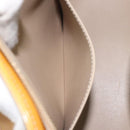 LOUIS VUITTON Monogram Vernis Houston Hand Bag Beige M91004 LV Auth ep9404-22