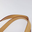 LOUIS VUITTON Monogram Vernis Houston Hand Bag Beige M91004 LV Auth ep9404-8