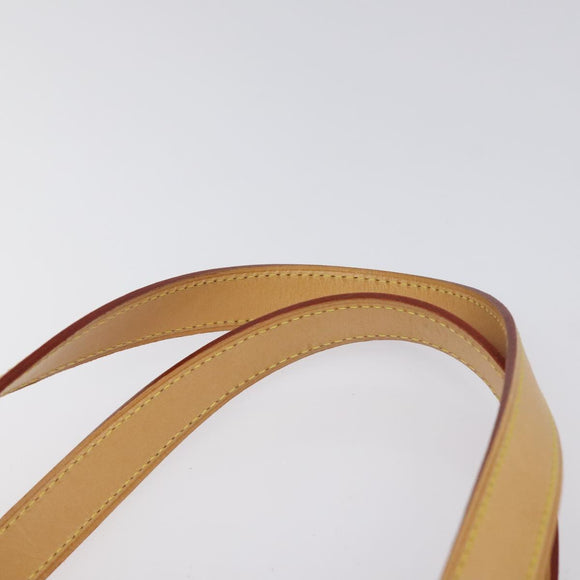 LOUIS VUITTON Monogram Vernis Houston Hand Bag Beige M91004 LV Auth ep9404