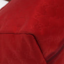 GUCCI GG Canvas Tote Bag Nylon Gold Red 282489 Auth ep9426-13