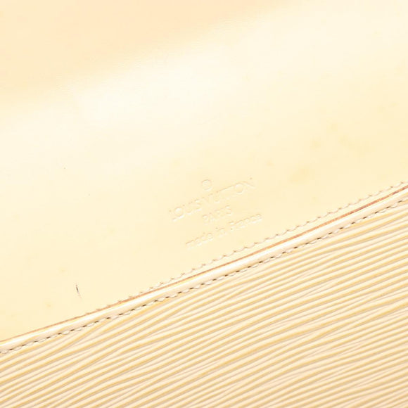 LOUIS VUITTON Epi Ramatuelle Shoulder Bag Cream Vanilla M5247A LV Auth ep9427