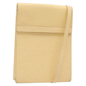 LOUIS VUITTON Epi Ramatuelle Shoulder Bag Cream Vanilla M5247A LV Auth ep9427