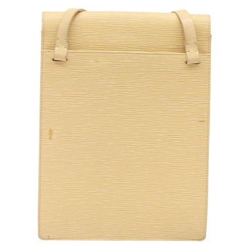 LOUIS VUITTON Epi Ramatuelle Shoulder Bag Cream Vanilla M5247A LV Auth ep9427 - 0