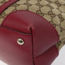 GUCCI GG Canvas Lovely Hand Bag Beige Gold 257069 Auth ep9430-14