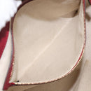 GUCCI GG Canvas Lovely Hand Bag Beige Gold 257069 Auth ep9430-21