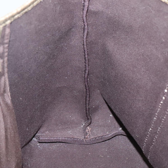 GUCCI GG Crystal Tote Bag Coated Canvas Beige Gold 197953 Auth ep9440