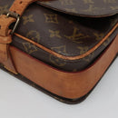 LOUIS VUITTON Monogram Cartouchiere MM Shoulder Bag M51253 LV Auth ep9444-14