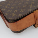 LOUIS VUITTON Monogram Cartouchiere MM Shoulder Bag M51253 LV Auth ep9444-17