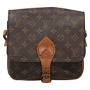 LOUIS VUITTON Monogram Cartouchiere MM Shoulder Bag M51253 LV Auth ep9444-13