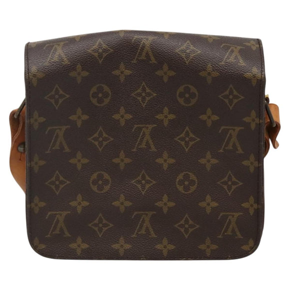 LOUIS VUITTON Monogram Cartouchiere MM Shoulder Bag M51253 LV Auth ep9444