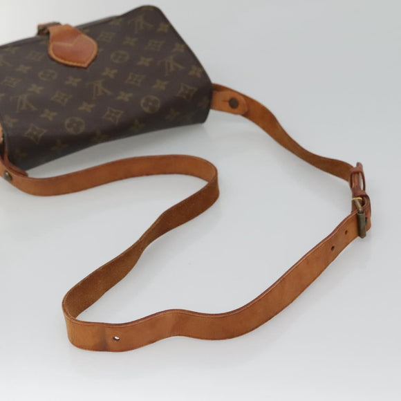 LOUIS VUITTON Monogram Cartouchiere MM Shoulder Bag M51253 LV Auth ep9444
