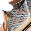 BURBERRY Shoulder Bag Leather Brown Gold Auth ep9447-18