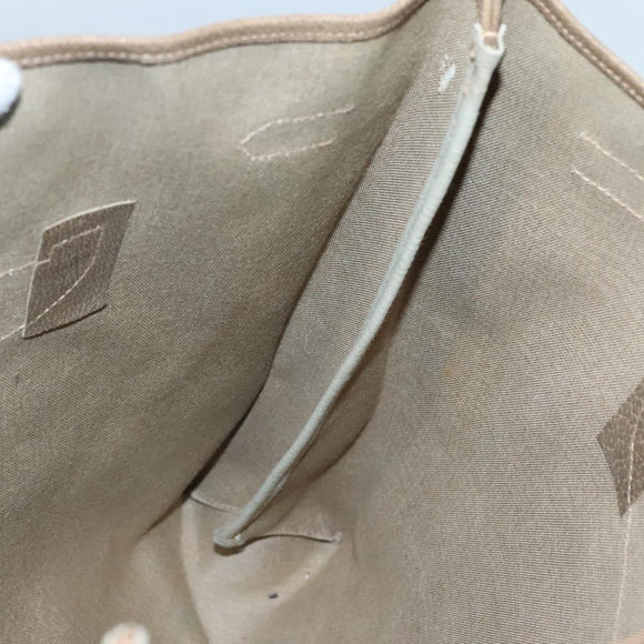 GUCCI GG Supreme Tote Bag PVC Beige Gold 39 02 061 Auth ep9449