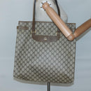 GUCCI GG Supreme Tote Bag PVC Beige Gold 39 02 061 Auth ep9449-20