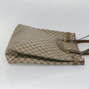 GUCCI GG Supreme Tote Bag PVC Beige Gold 39 02 061 Auth ep9449-4