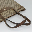 GUCCI GG Supreme Tote Bag PVC Beige Gold 39 02 061 Auth ep9449-7