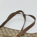 GUCCI GG Supreme Tote Bag PVC Beige Gold 39 02 061 Auth ep9449-8