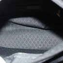 GUCCI Bamboo Hand Bag Suede 2way Black Gold 002 2058 0508 0 Auth ep9453-11